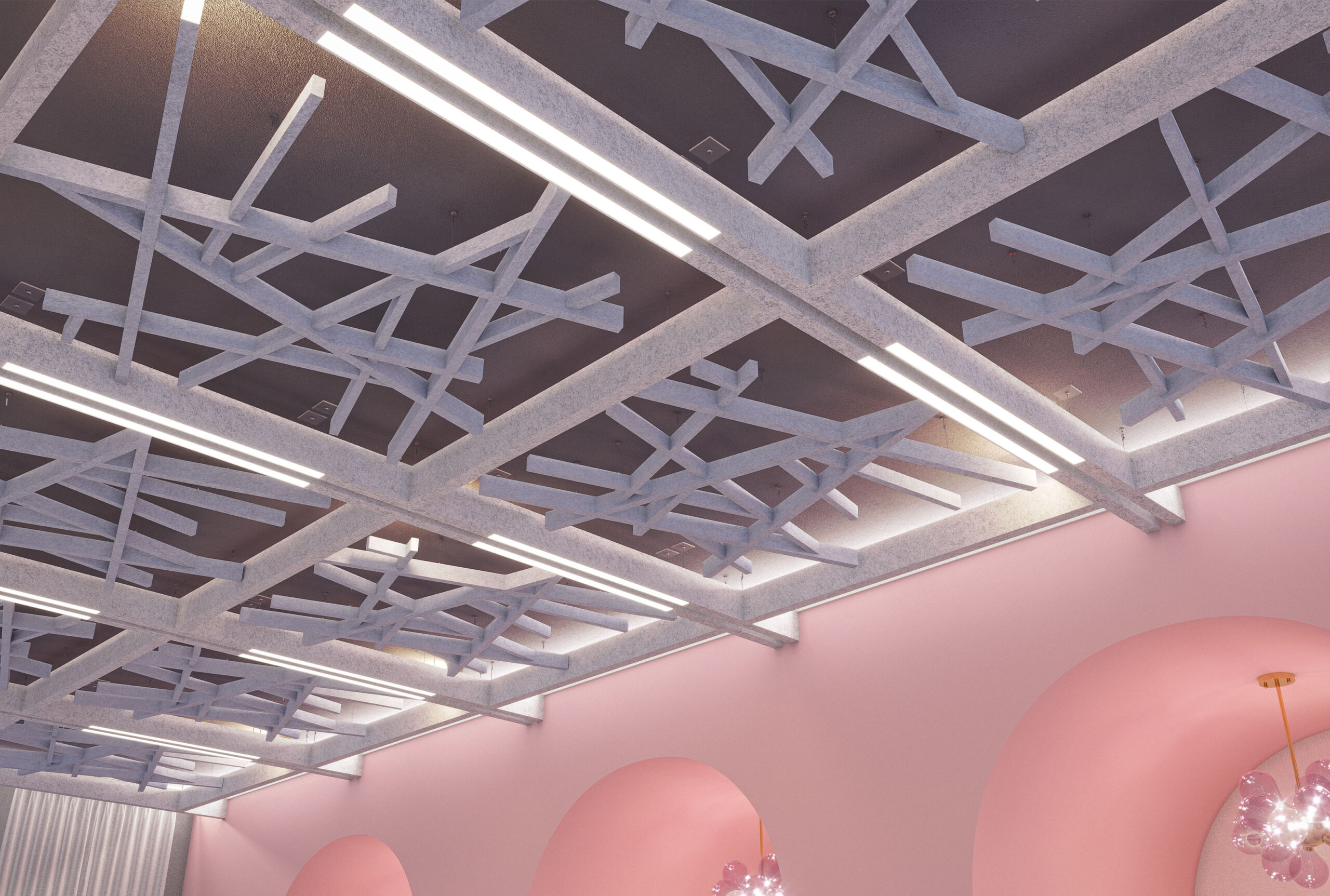 Customizable Ceiling Systems - Arktura Atmosphera® Adaptive