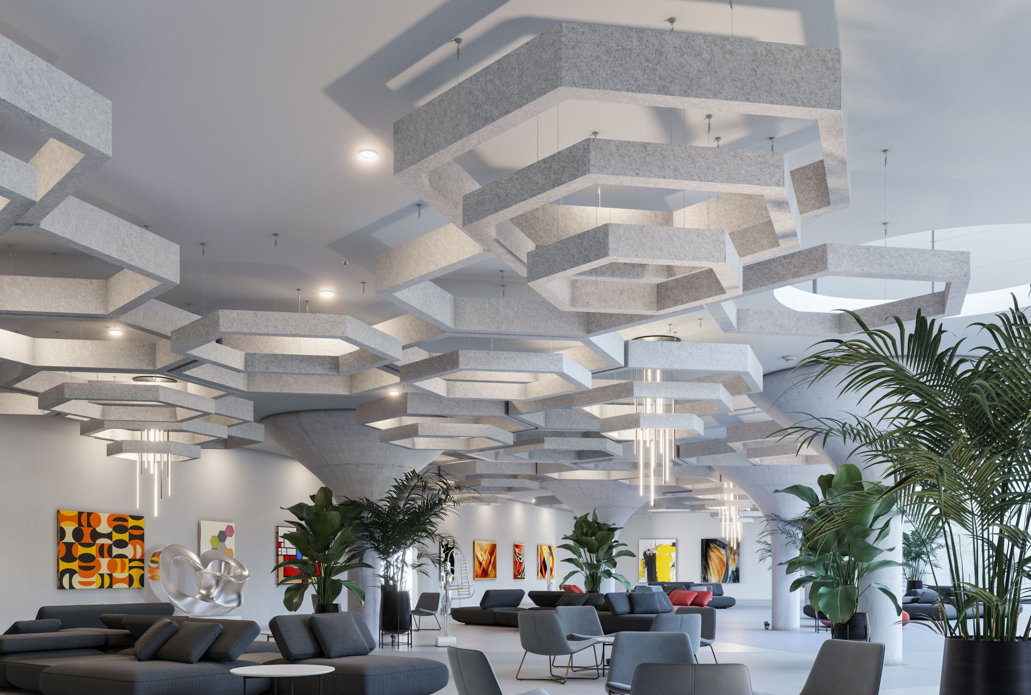 SoftShapes™ Brings a New Angle to NOWN’s Acoustic Cloud Lineup